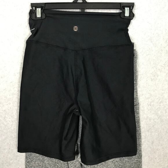 Zobha Balance Collection Shorts Women Small Bike High Rise 2 Pc Pocket 7" Inseam - Picture 7 of 10